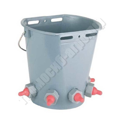 Ведро для кормления ягнят (5 сосок)